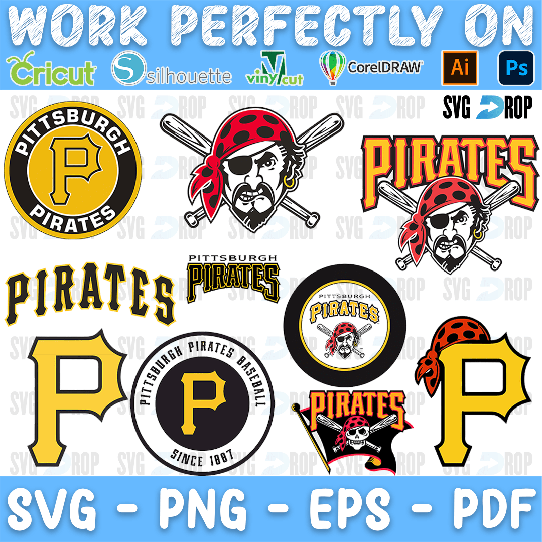 Pittsburgh Pirates Bundle SVG