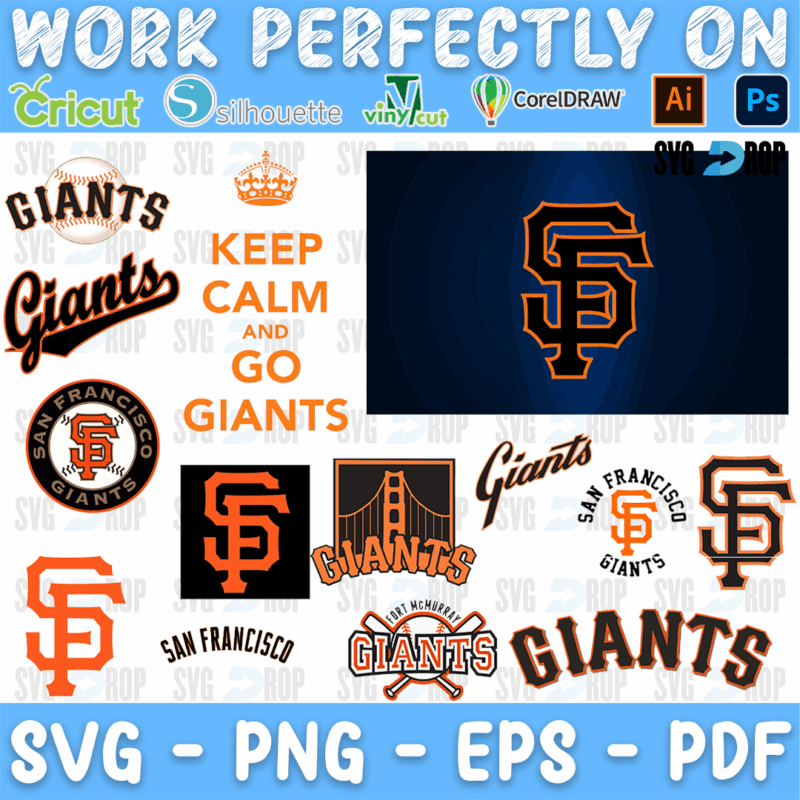 San Francisco Giants SVG bundle