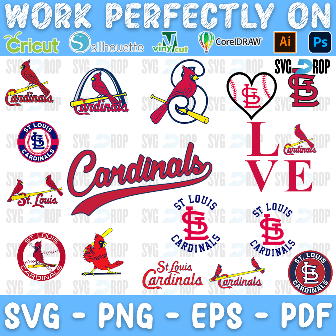 St. Louis Cardinals Bundle SVG