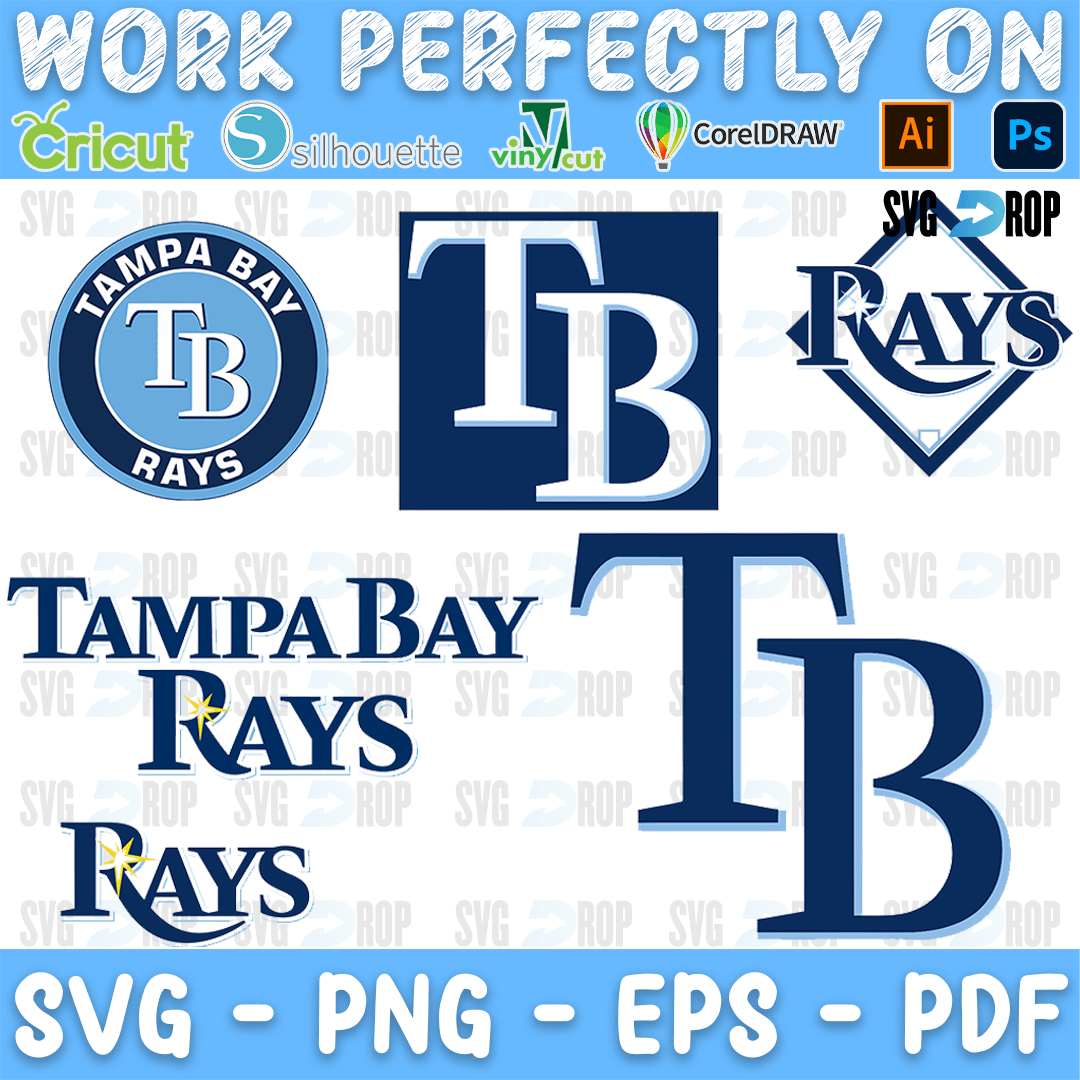 Tampa Bay Rays Bundle SVG