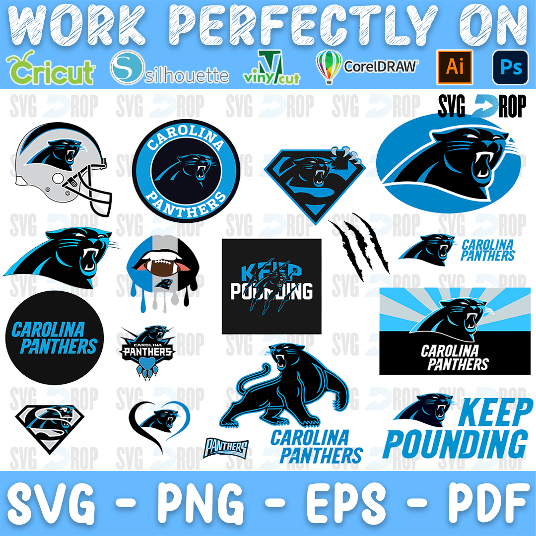 Carolina Panthers Bundle SVG