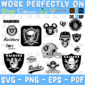 Oakland Raiders Bundle SVG