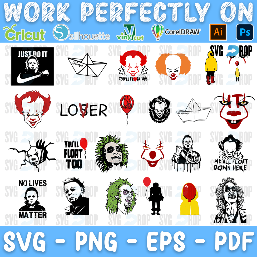 Horror Movie Bundle SVG