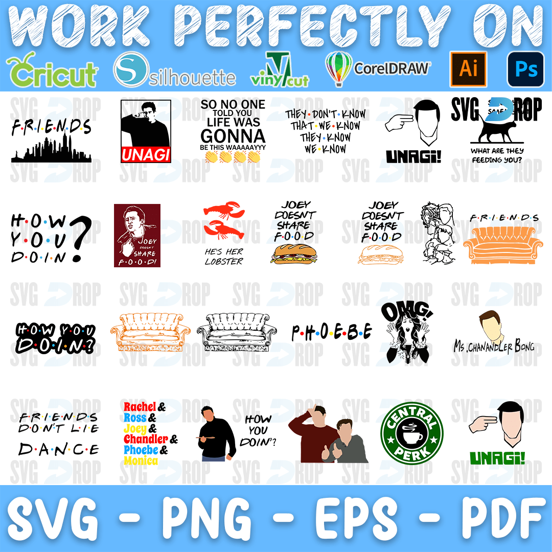 Friends Bundle SVG