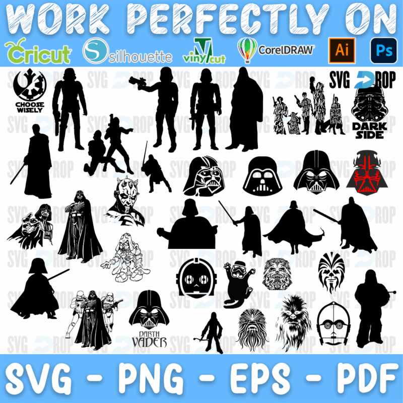 Baby Yoda Bundle SVG