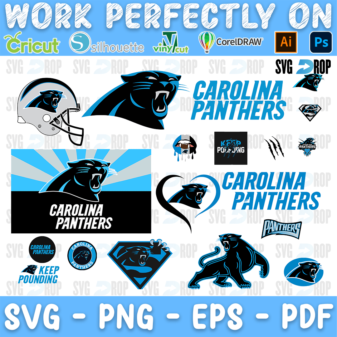 Carolina Panthers Bundle SVG