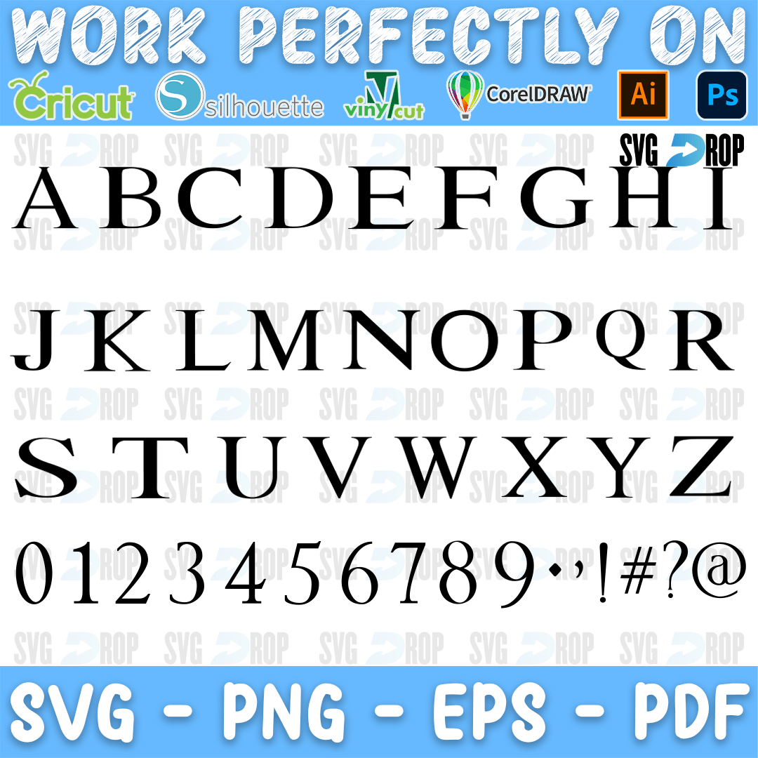 Lion King Font SVG