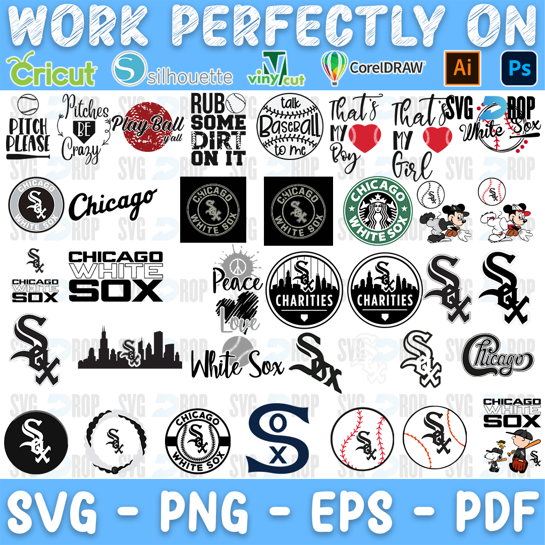 Chicago White Sox Bundle SVG