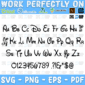 Disney Font SVG