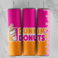 20 Oz Dunkin Donuts Tumbler Cup Design
