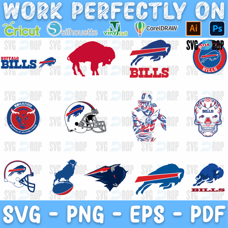Buffalo Bills Bundle SVG