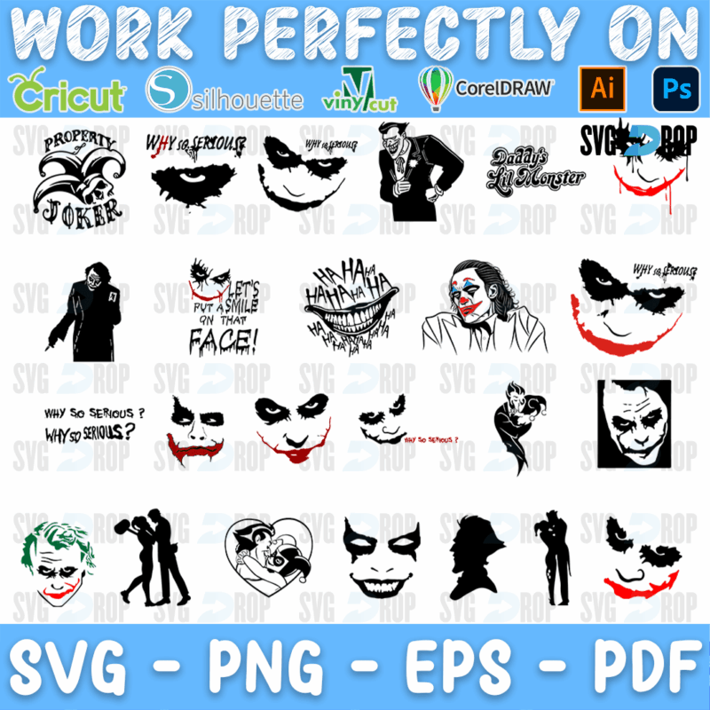 Joker Bundle SVG
