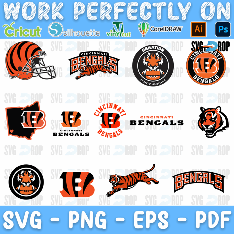 NFL Teams Bundle SVG