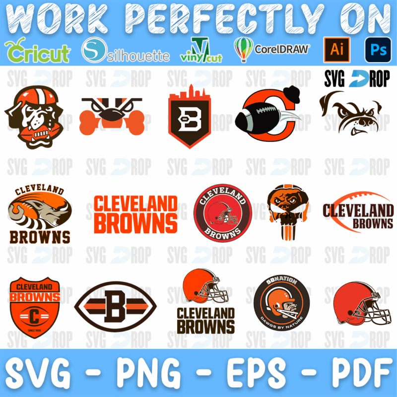 Cleveland Browns Bundle SVG