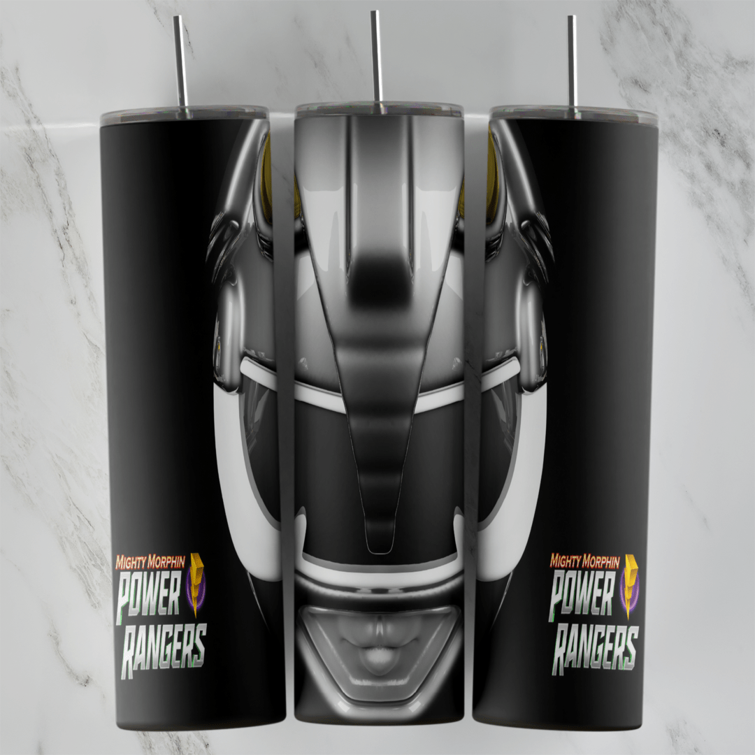 20 Oz Ranger Black Tumbler Cup Design