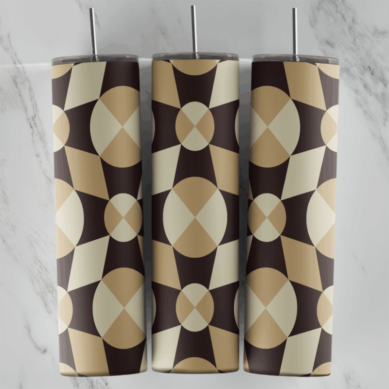 Tile 20 oz tumbler sublimation wrap