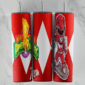 20 Oz Power Rangers Tumbler Cup Design