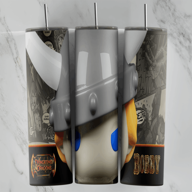 Bobby Caverna 20 oz tumbler sublimation wrap