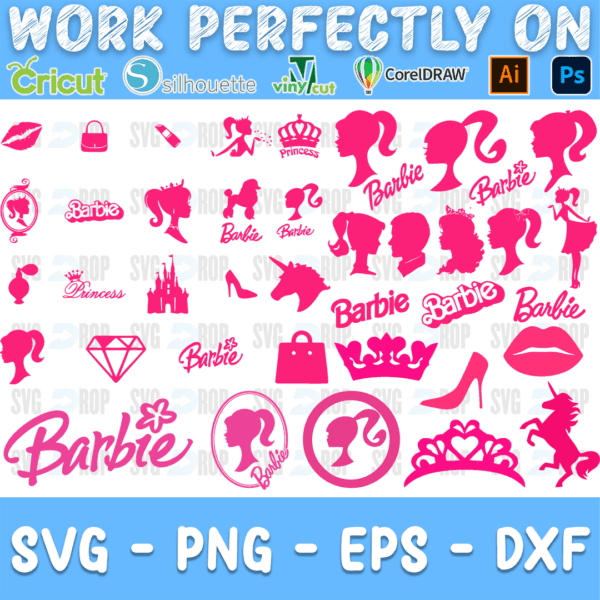 Barbie Logo SVG | SVG DROP