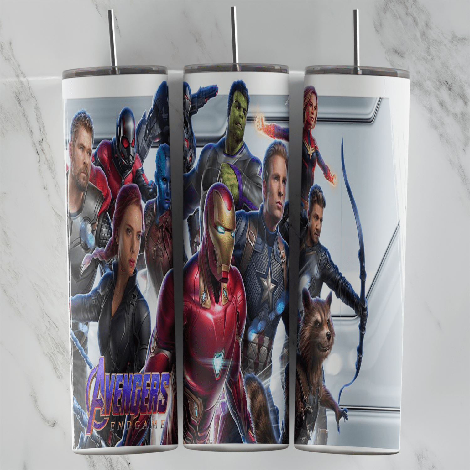 Endgame 20 oz tumbler sublimation wrap