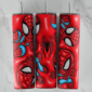 20 Oz 3D Inflated Spiderman Tumbler Cup Design