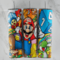20 Oz Super Mario Tumbler Cup Design