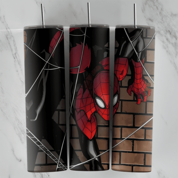 Spiderman 2 Tumbler Sublimation Transfer