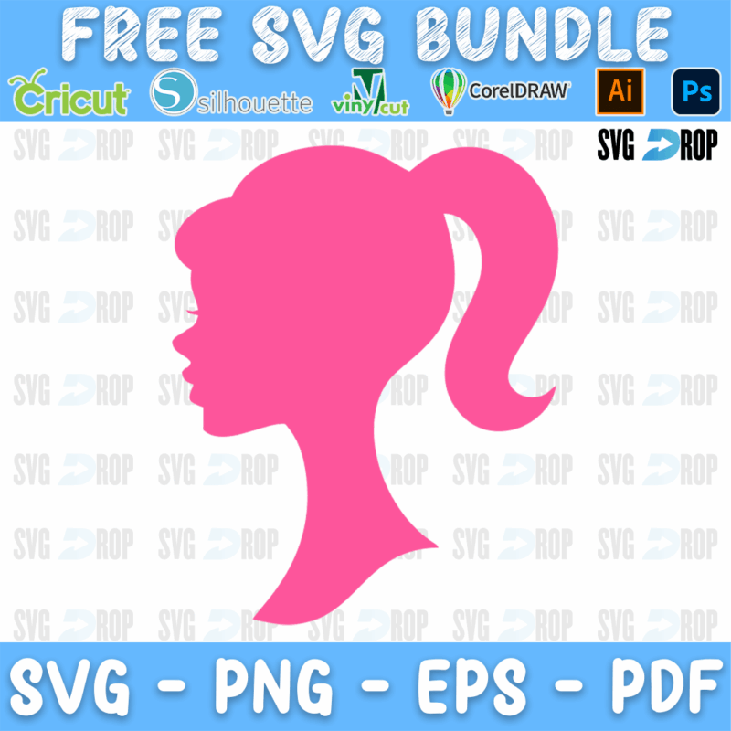 FREE Barbie SVG Bundle