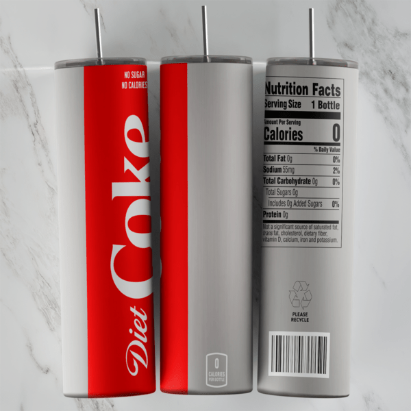 20 Oz Coke Tumbler Cup Design