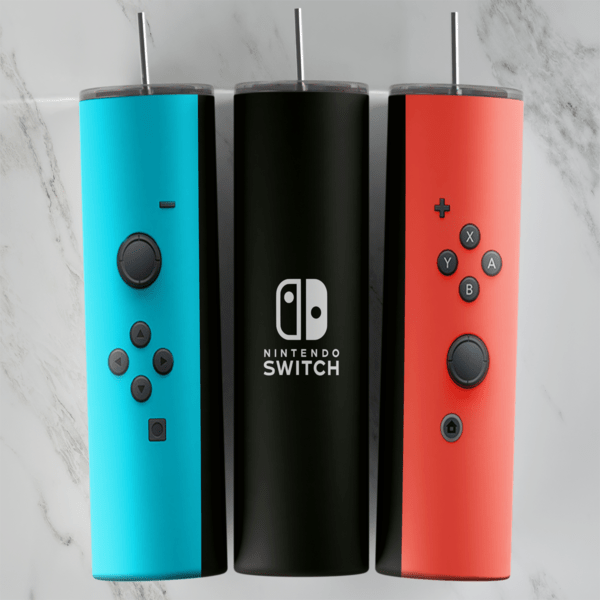 20 Oz Nintendo Switch Tumbler Cup Design | SVG DROP