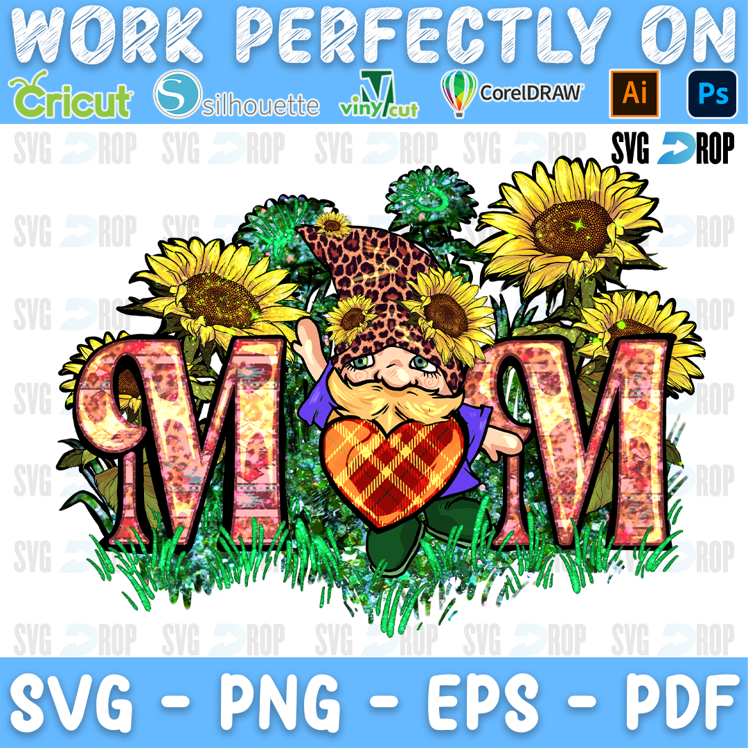 MOM Sunflower PNG
