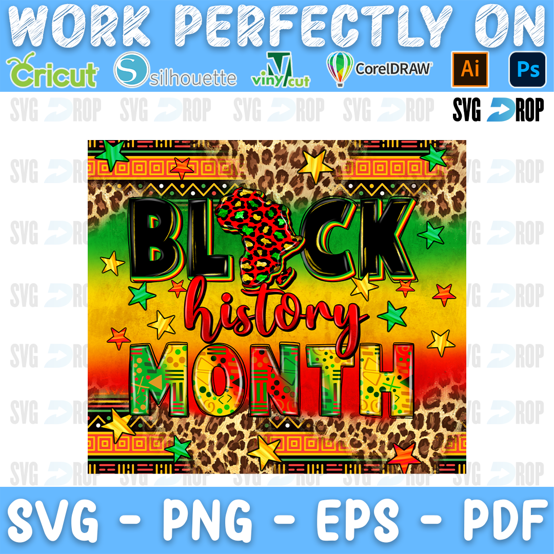 Black History Month PNG