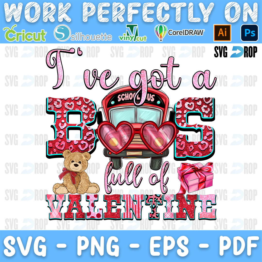 I Have Got a Bus Full of Valentine PNG