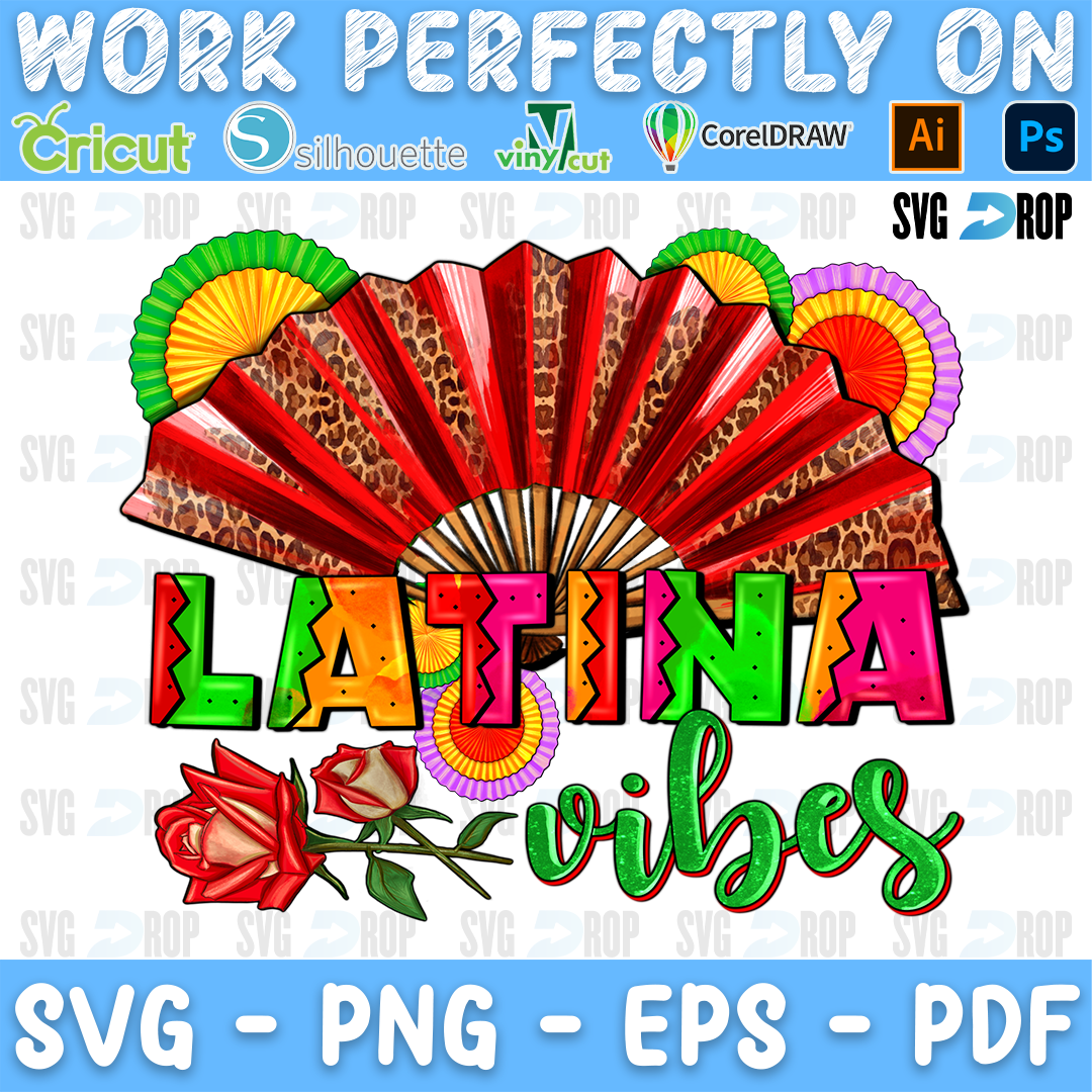Latina Vibes PNG
