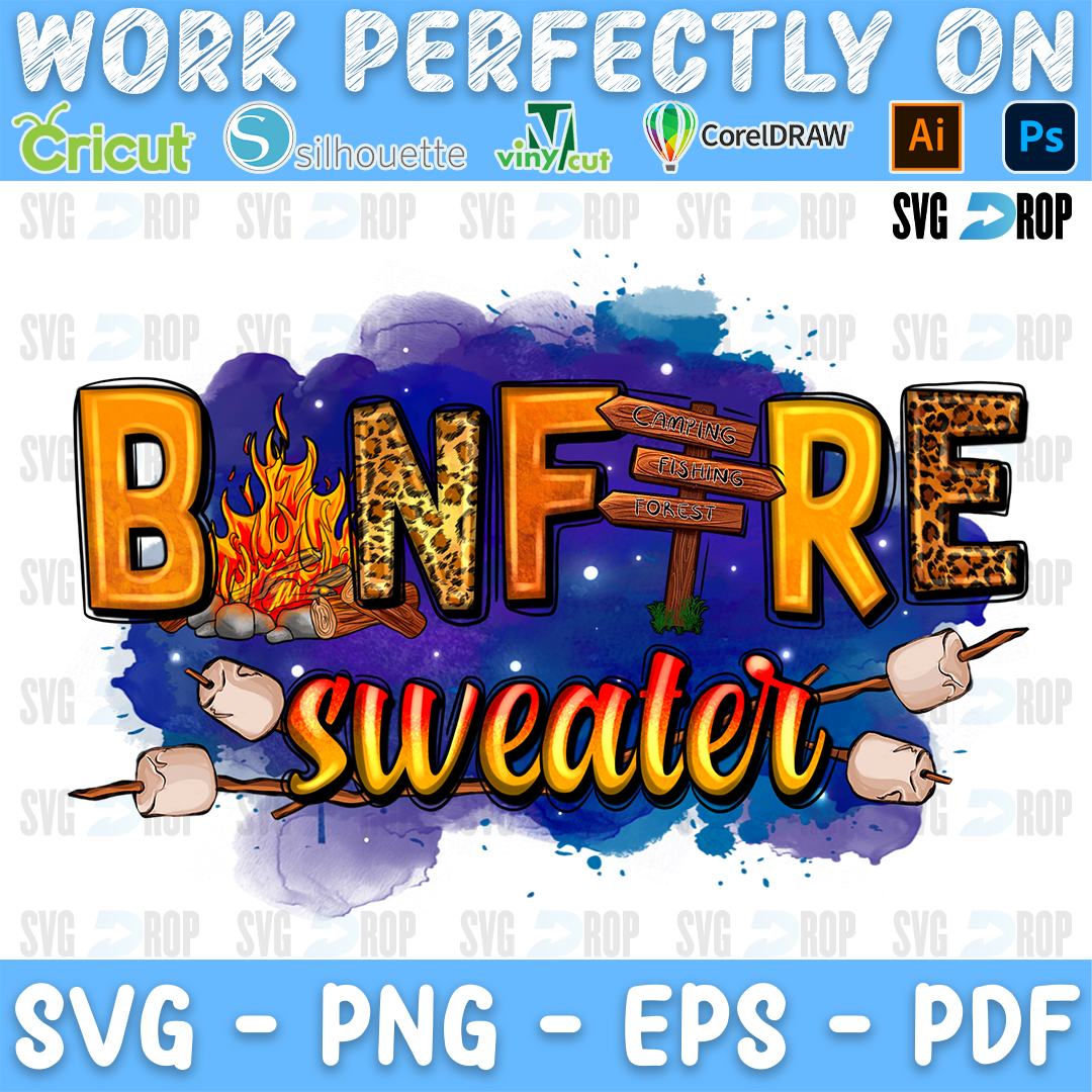 Bonfire Sweater PNG