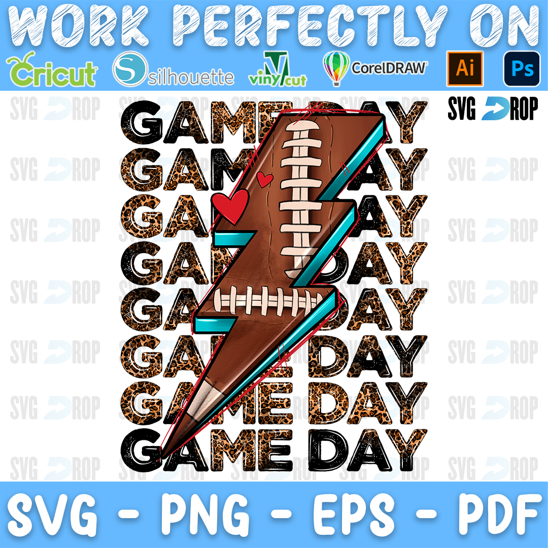 Game Day Football PNG