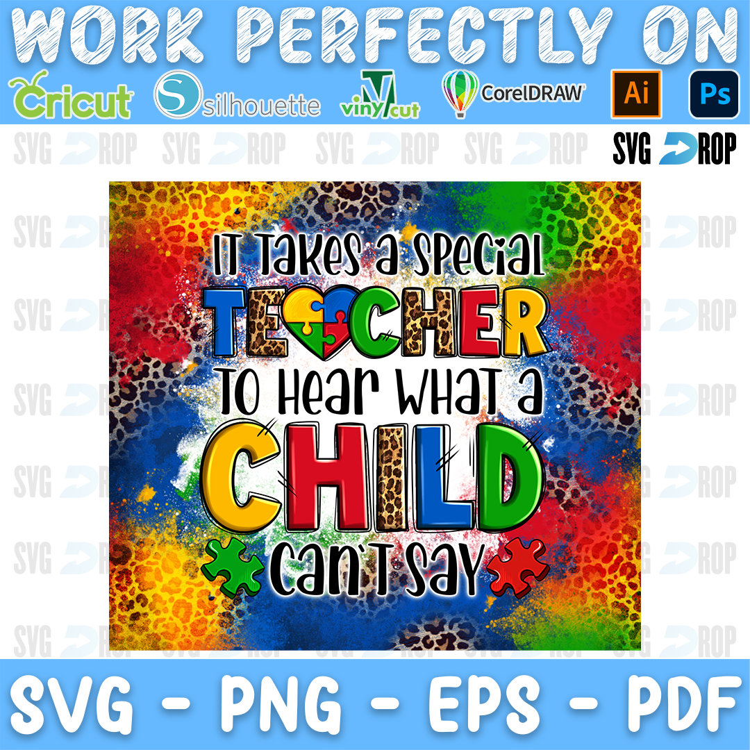 It Takes a Special Teacher to Hear What a Child PNG