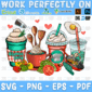 Lunch Lady Coffee Cups PNG