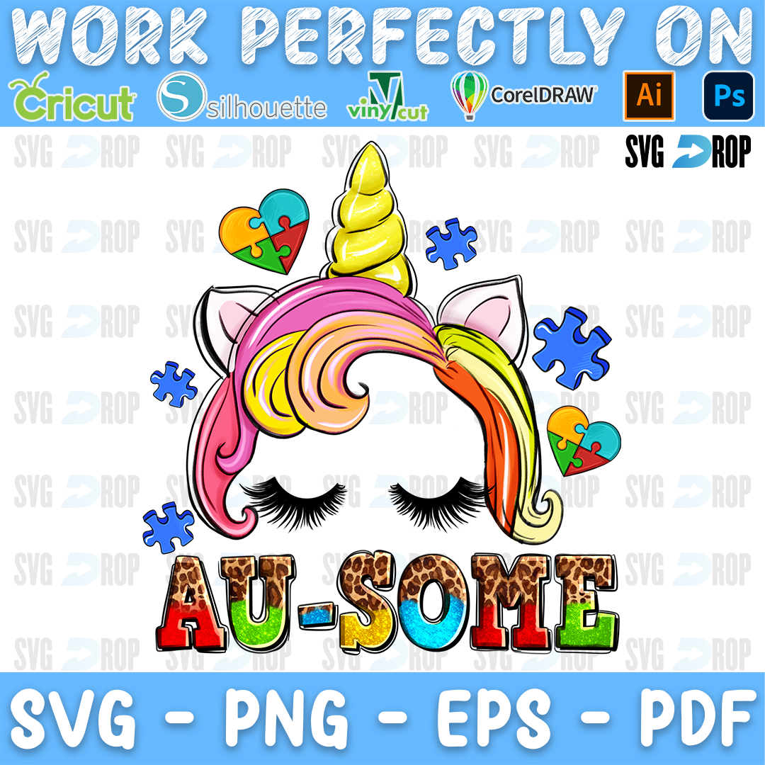 Au Some Unicorn PNG