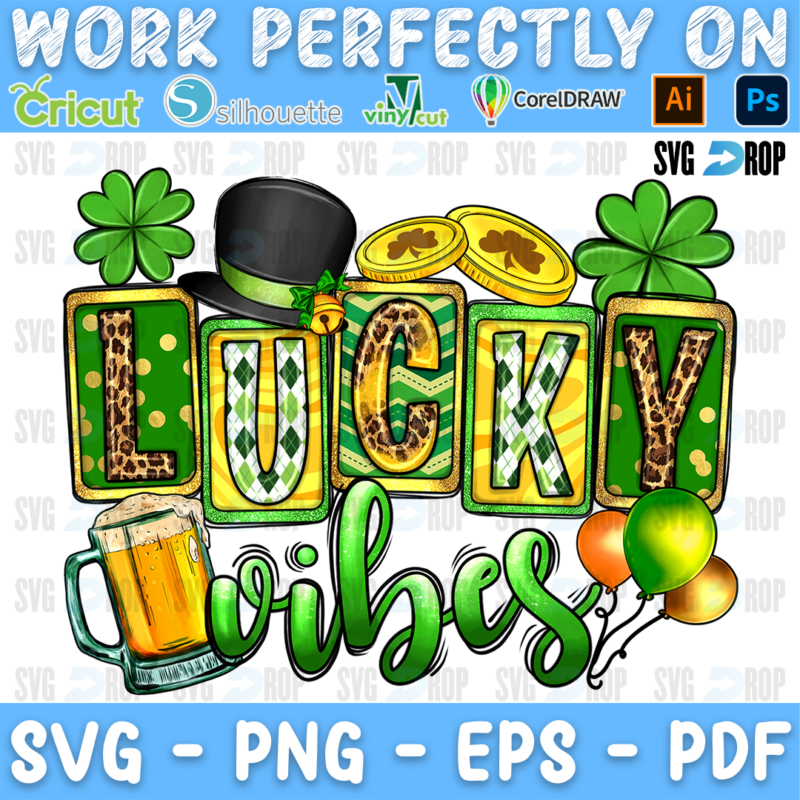 Lucky Vibes PNG