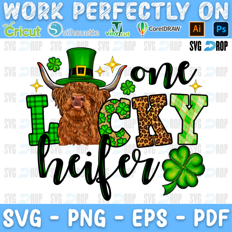One Lucky Heifer PNG