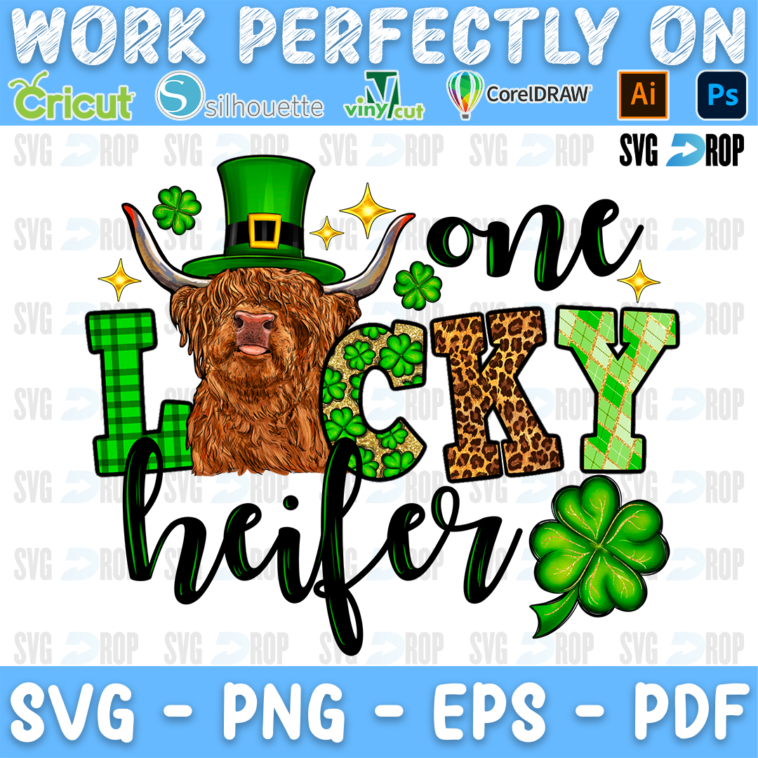 One Lucky Heifer PNG