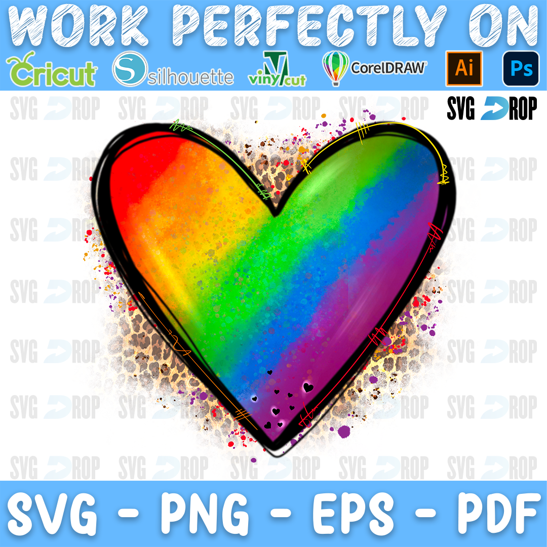 Pride Heart PNG