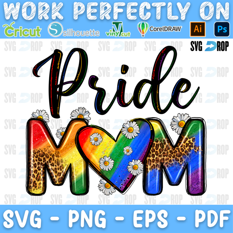 Pride Mom PNG