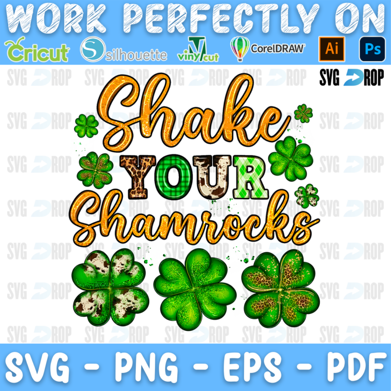 Shake Your Shamrocks PNG
