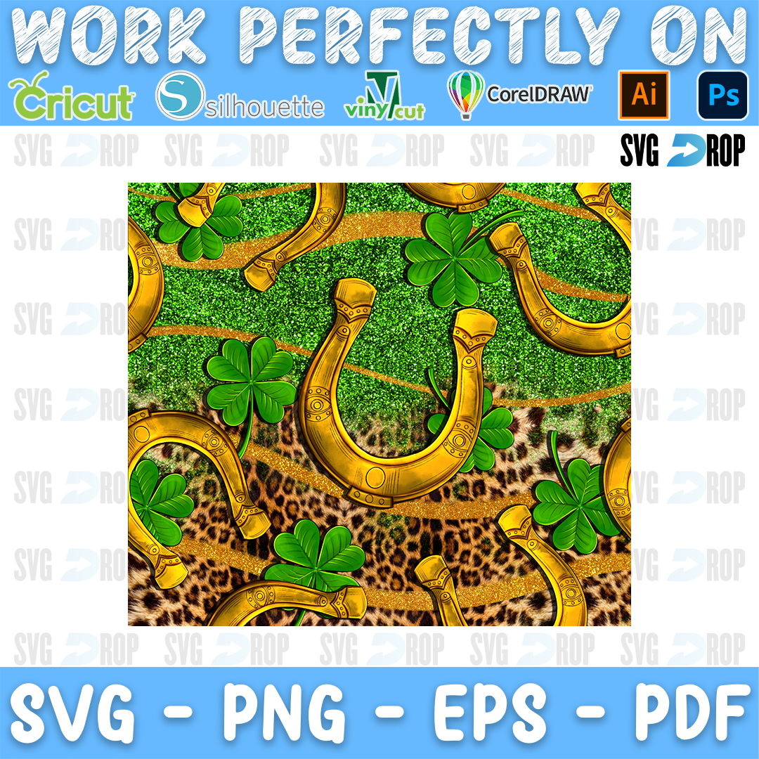 St Patricks Day Horsehoe PNG