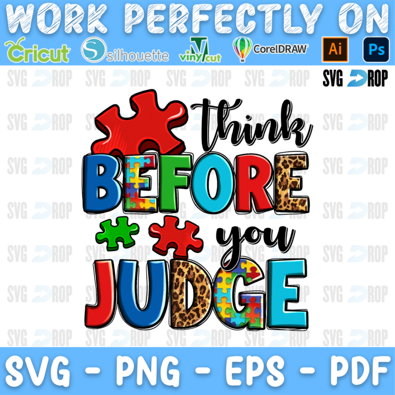 Think Before You Judge PNG
