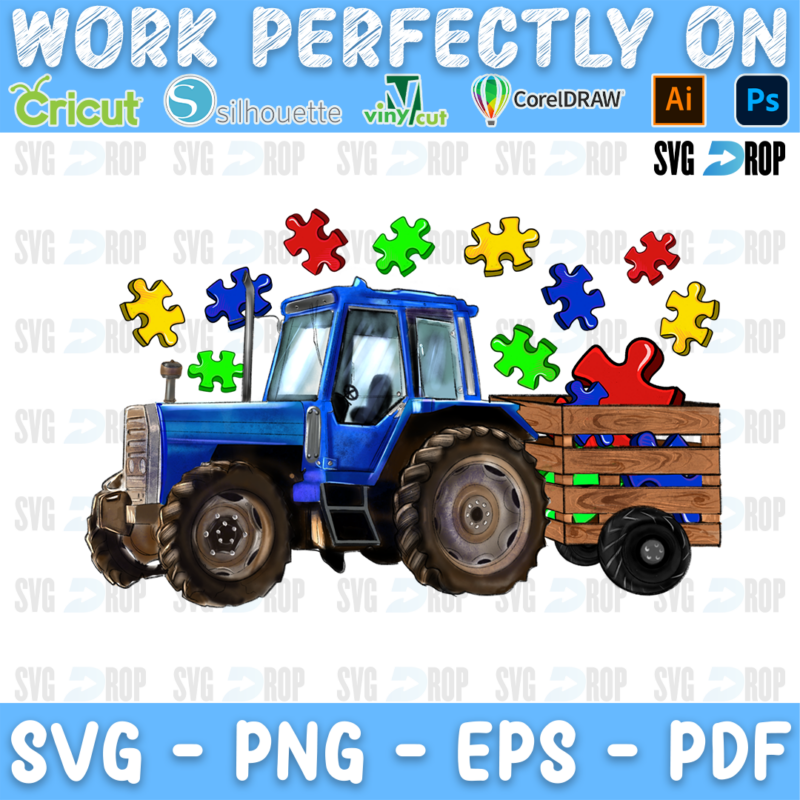 Tractor Autism PNG