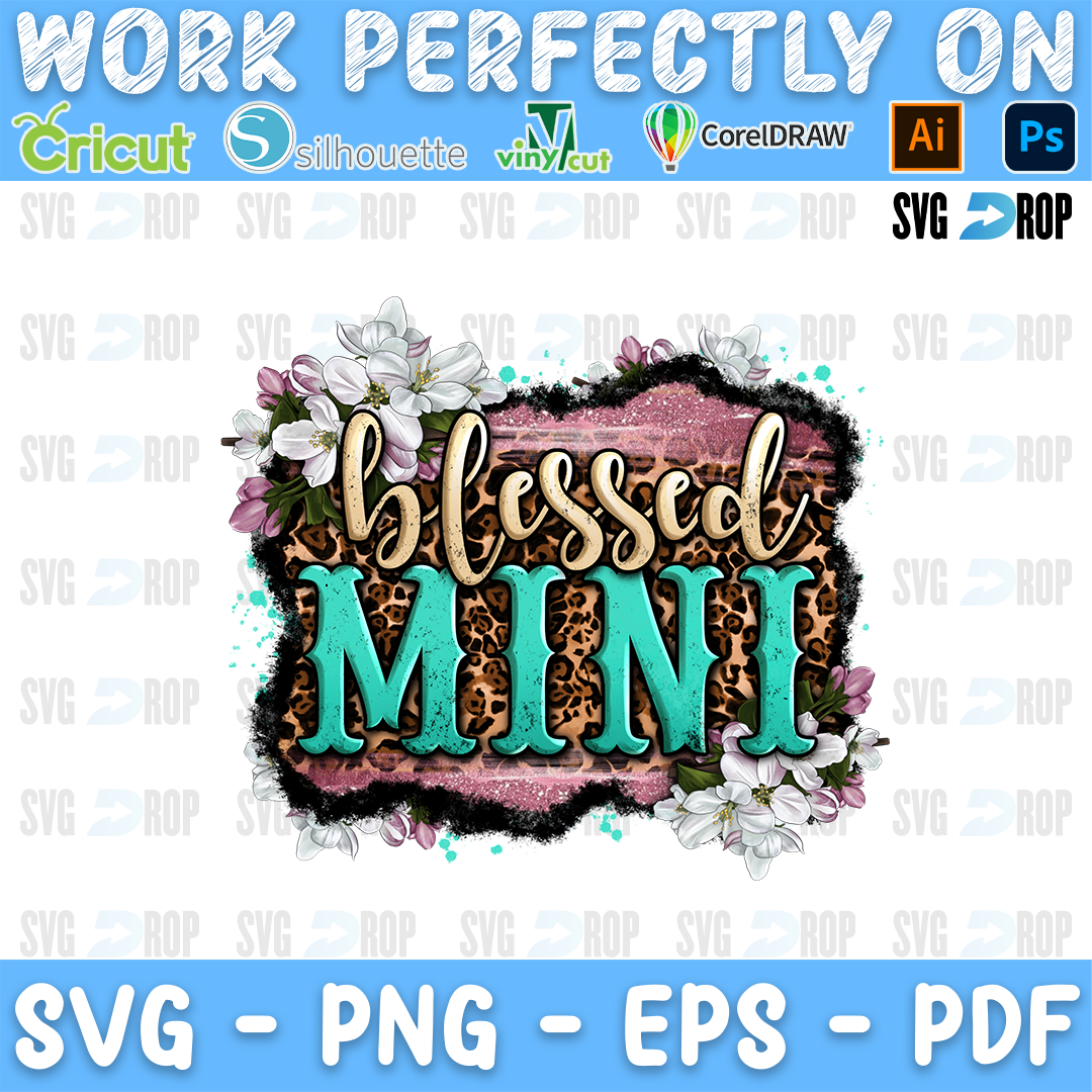 Blessed Mini sublimation PNG