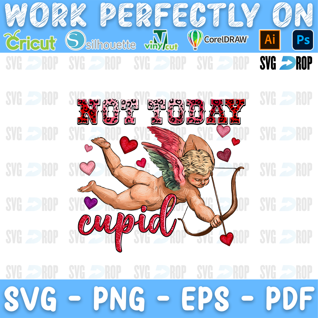 Not Today Cupid PNG
